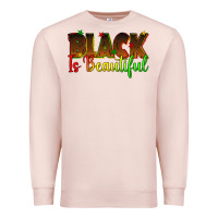 Pale Pink black is beautiful juneteenth Premium Sweatshirt - texasbilliewilder