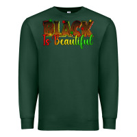 Sports Green black is beautiful juneteenth Premium Sweatshirt - texasbilliewilder