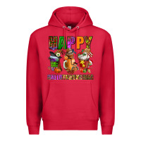 Cardinal happy hallothanksmas Premium Hoodie - AdoDesignShop