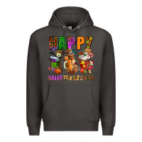 Smoke happy hallothanksmas Premium Hoodie - AdoDesignShop