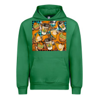 Emerald autumun distressed tumbler Urban Hoodie - BundleAndBundleShop