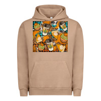 Pigment Burro autumun distressed tumbler Urban Hoodie - BundleAndBundleShop