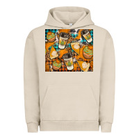 Pigment French Oak autumun distressed tumbler Urban Hoodie - BundleAndBundleShop