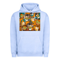 Pigment Grape Ice autumun distressed tumbler Urban Hoodie - BundleAndBundleShop