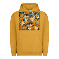 Pigment Peanut Butter autumun distressed tumbler Urban Hoodie - BundleAndBundleShop