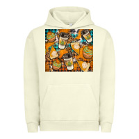 Pigment Pistachio autumun distressed tumbler Urban Hoodie - BundleAndBundleShop