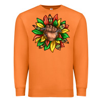 Carrot black history sunflower Premium Sweatshirt - texasbilliewilder