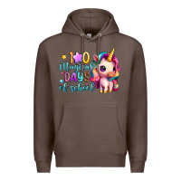 Coffee 100 magical days of school Premium Hoodie - Artiststas
