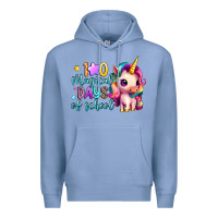 Colony Blue 100 magical days of school Premium Hoodie - Artiststas