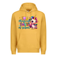 Mustard 100 magical days of school Premium Hoodie - Artiststas