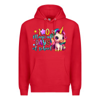 Red 100 magical days of school Premium Hoodie - Artiststas