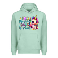 Seafoam 100 magical days of school Premium Hoodie - Artiststas