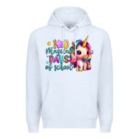 White 100 magical days of school Premium Hoodie - Artiststas