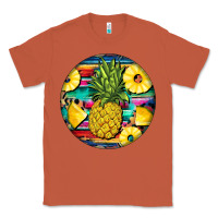 Copper pineapple leopard Classic Tee - BarkalooDesign