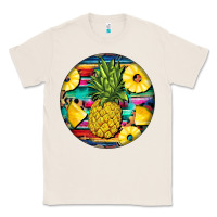 Natural pineapple leopard Classic Tee - BarkalooDesign