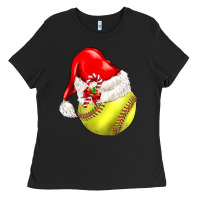 Black Christmas sports Ladies Tee - BarkalooDesign