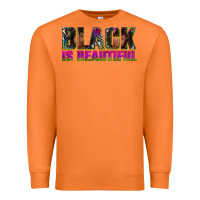 Carrot black is beautiful neon Premium Sweatshirt - texasbilliewilder