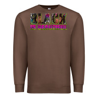 Chestnut black is beautiful neon Premium Sweatshirt - texasbilliewilder