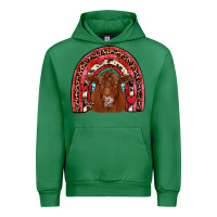 Emerald valentines red angus rainbow Urban Hoodie - JahusDesignShop