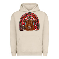 Pigment French Oak valentines red angus rainbow Urban Hoodie - JahusDesignShop