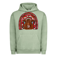 Pigment Oil Green valentines red angus rainbow Urban Hoodie - JahusDesignShop
