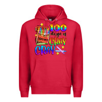 Cardinal 100 days of cray cray Premium Hoodie - Artiststas