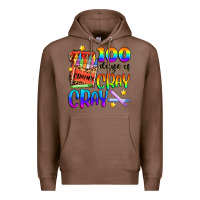 Chestnut 100 days of cray cray Premium Hoodie - Artiststas