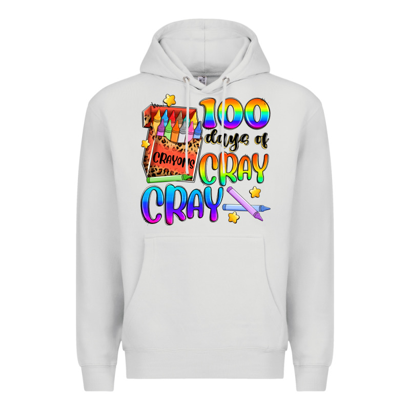 100 Days Of Cray Cray Premium Hoodie by Artiststas | Teevron