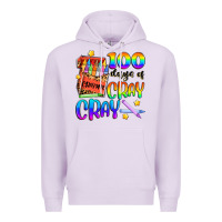 Lilac 100 days of cray cray Premium Hoodie - Artiststas