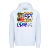 White 100 days of cray cray Premium Hoodie - Artiststas