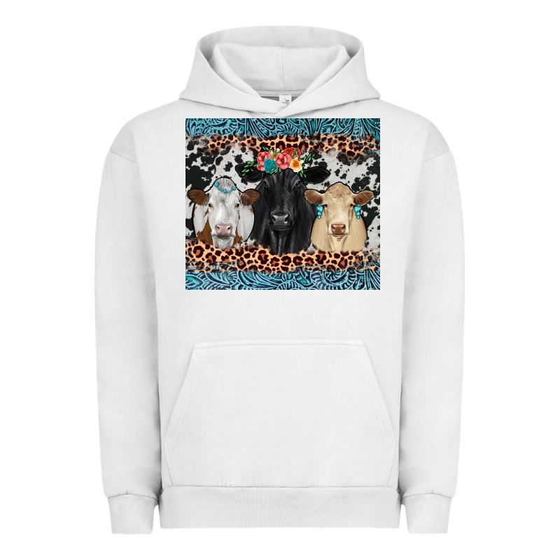 Black Angus Simmental Charolais Urban Hoodie by JahusDesignShop | Teevron