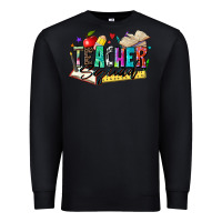 Black teacher squad Premium Sweatshirt - Zillion Design Studio