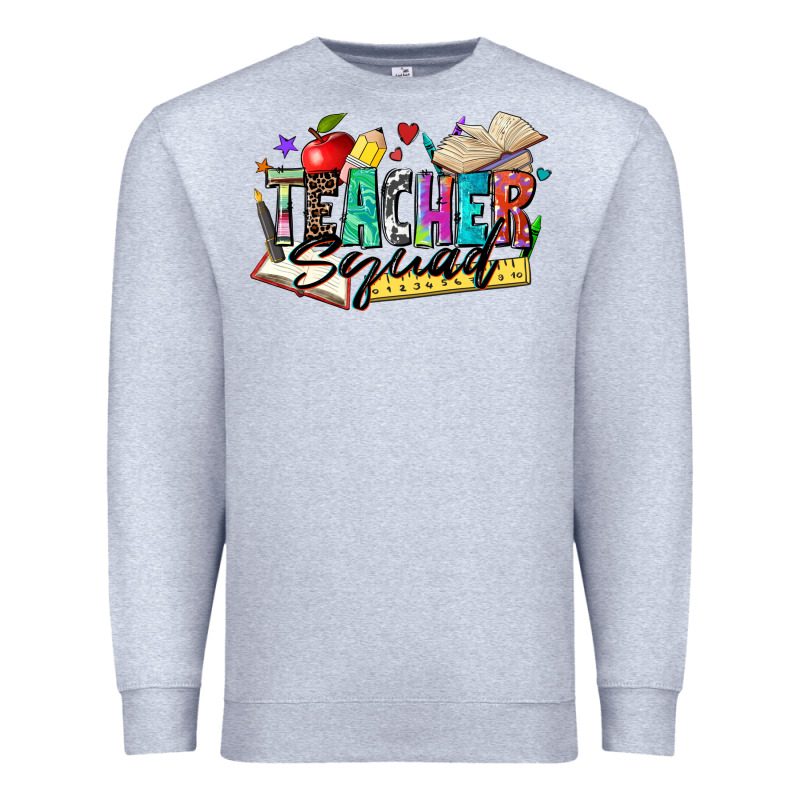 Teacher Squad Premium Sweatshirt by Zillion Design Studio | Teevron