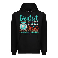Black dentist make great flossophers Premium Hoodie - JahusDesignShop