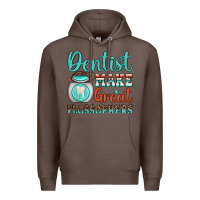 Coffee dentist make great flossophers Premium Hoodie - JahusDesignShop