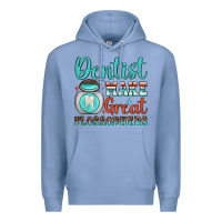 Colony Blue dentist make great flossophers Premium Hoodie - JahusDesignShop