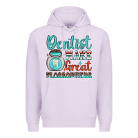 Lilac dentist make great flossophers Premium Hoodie - JahusDesignShop