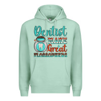 Seafoam dentist make great flossophers Premium Hoodie - JahusDesignShop