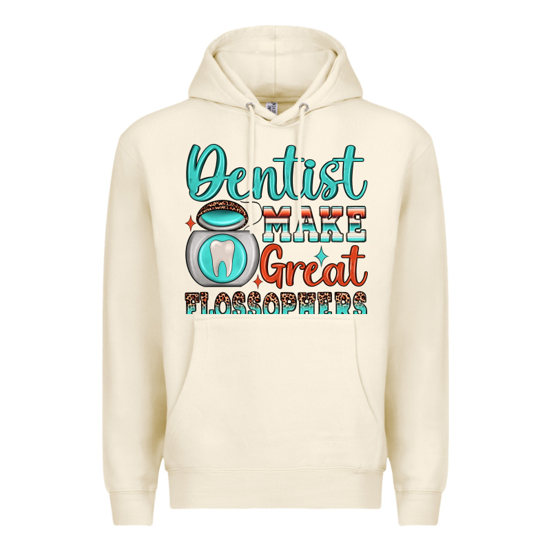 Dentist Make Great Flossophers Premium Hoodie by JahusDesignShop | Teevron