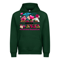 Forest Green costom name valentines day cna certified nursing Urban Hoodie - AdoDesignShop