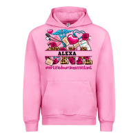 Fuchsia Pink costom name valentines day cna certified nursing Urban Hoodie - AdoDesignShop