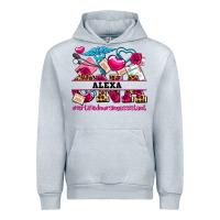 Heather Grey costom name valentines day cna certified nursing Urban Hoodie - AdoDesignShop