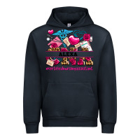 Navy costom name valentines day cna certified nursing Urban Hoodie - AdoDesignShop
