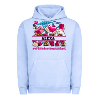 Pigment Grape Ice costom name valentines day cna certified nursing Urban Hoodie - AdoDesignShop
