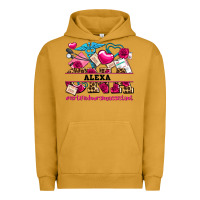 Pigment Peanut Butter costom name valentines day cna certified nursing Urban Hoodie - AdoDesignShop