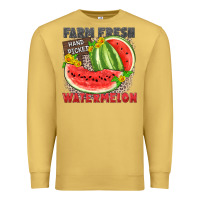 Antique Gold farm fresh watermelon Premium Sweatshirt - Zillion Design Studio