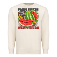 Sandshell farm fresh watermelon Premium Sweatshirt - Zillion Design Studio