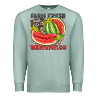 Seafoam farm fresh watermelon Premium Sweatshirt - Zillion Design Studio