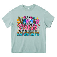 Ive Survived Too Many Storms To Be Thered By Raind Heavy Core Tee | Teevron