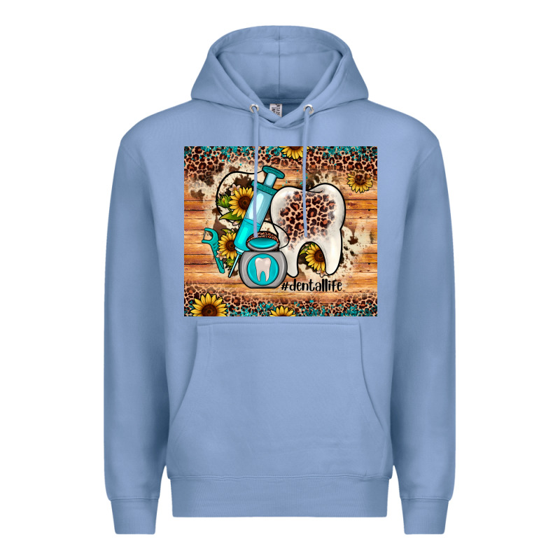 Dental Sunflower Premium Hoodie by JahusDesignShop | Teevron
